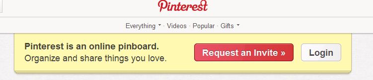 get pinterest invite