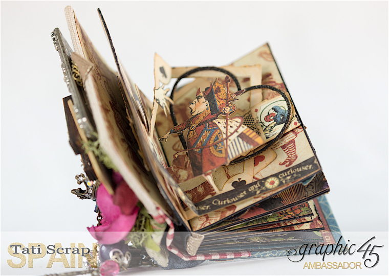 Halloween Steampunk Pop Up Mini Album – Scrap Booking