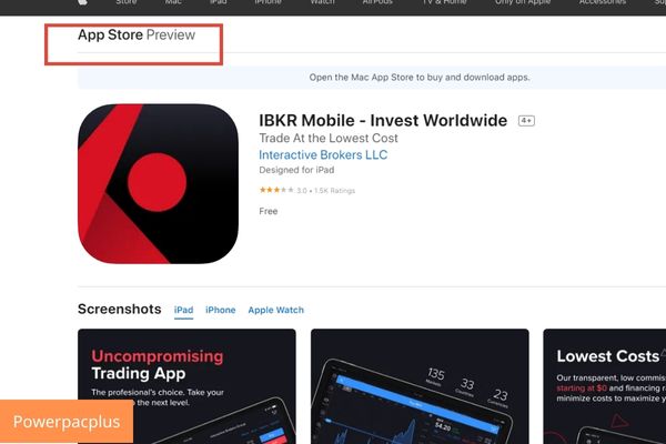 interactive brokers app on app store
