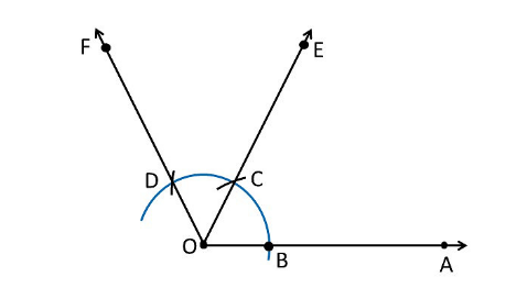 60 degree obtuse angle