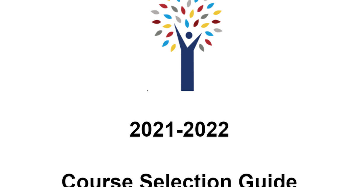 HBHS Course Selection Book 2021-22