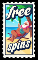 Aloha! Christmas free spins symbol