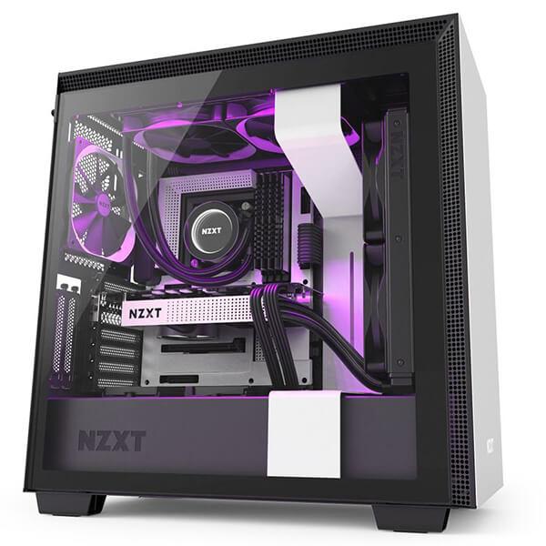 Buy NZXT H710i Mid Tower Cabinet (Matte White) at Best Price in India