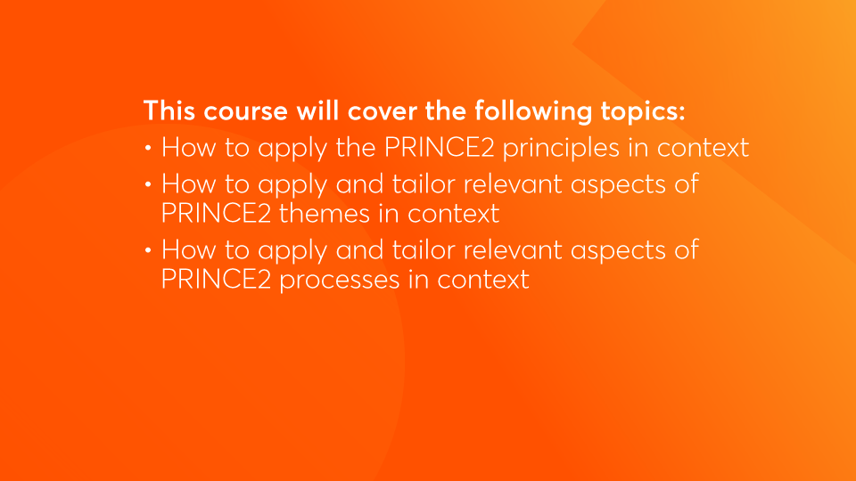 Online PRINCE2 6th Edition Practitioner Online Course by Virtual College