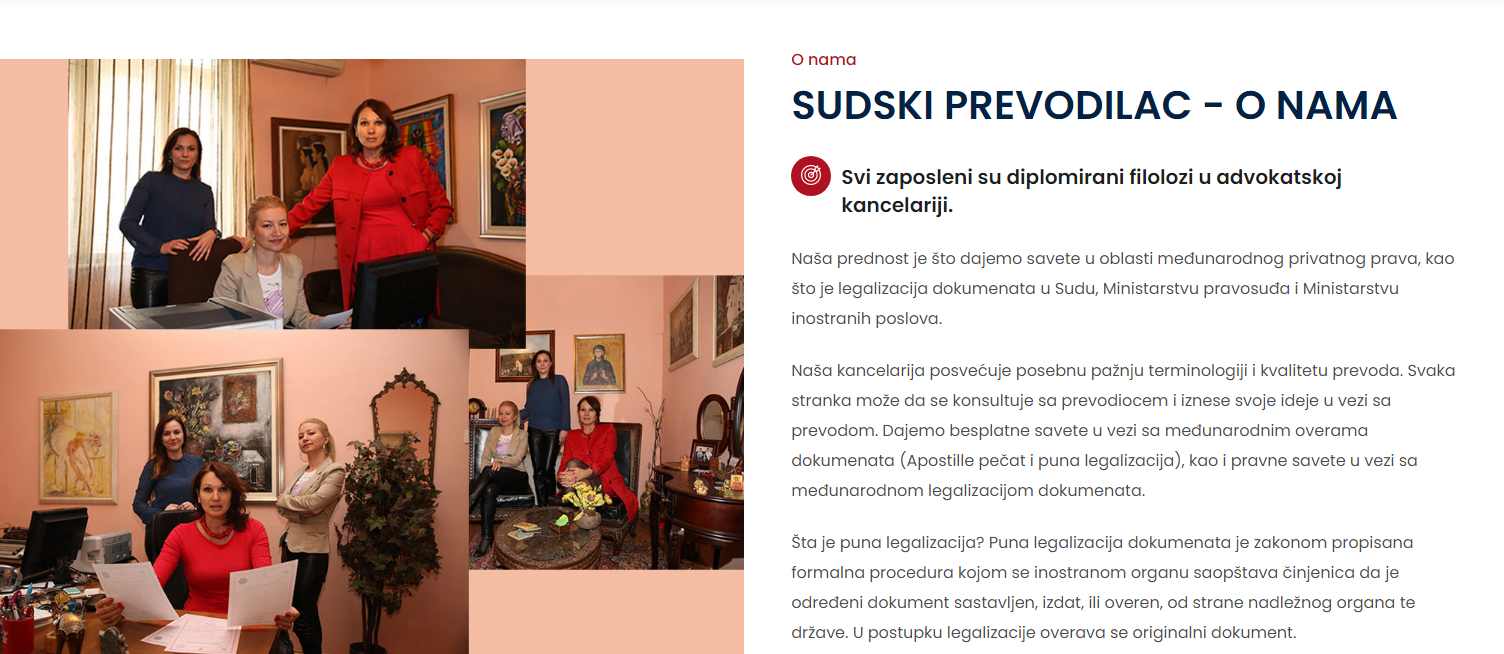 primer sudski prevodilac o nama