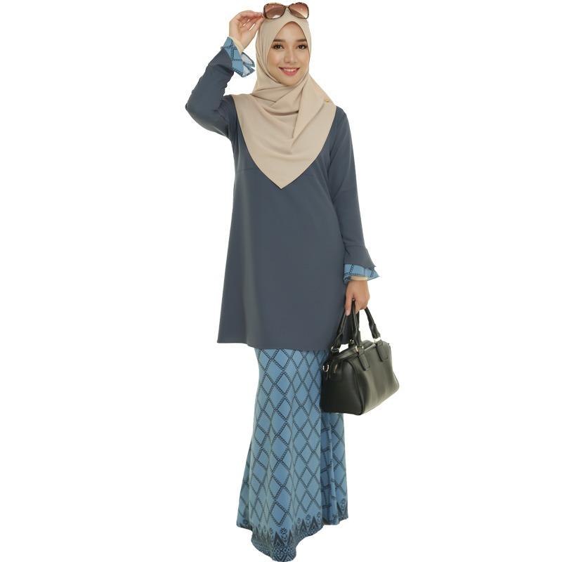  Baju  Kurung  Moden  Yang Cantik Untuk Muslimah UPDATE 2021  