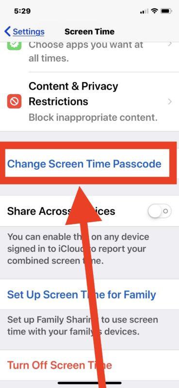 Forgot iPhone Screen