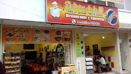 Delicias de la 10 Restaurante y Cafeteria - Calle 10 #3-28, Centro, Ibagué, Tolima, Colombia