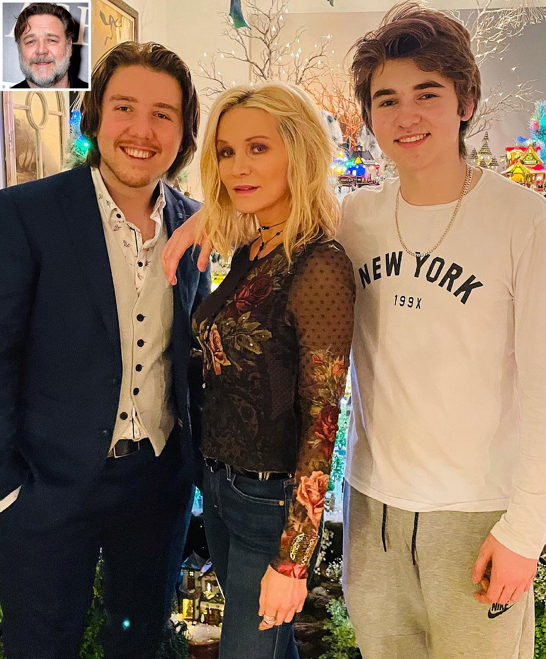 Russell Crowe & Danielle Spencer's Sons: Charles & Tennyson