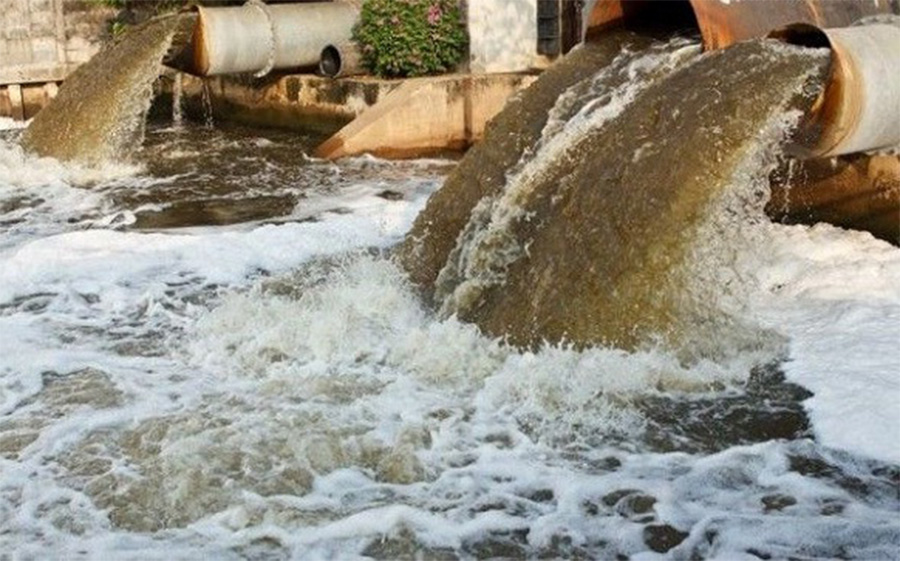 Nước thải công nghiệp sau quá trình sử dụng tại các khu công nghiệp