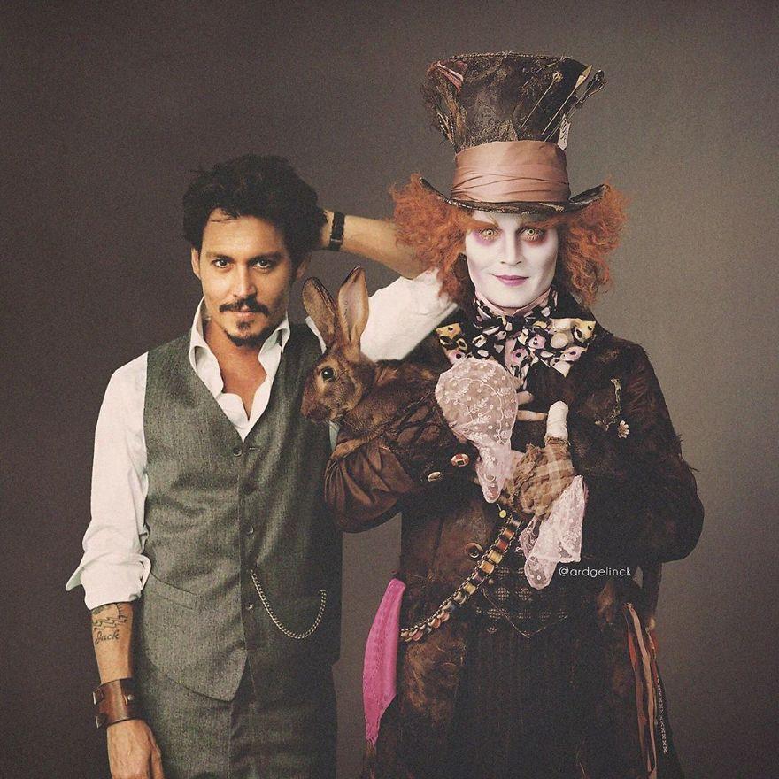 Johnny Depp And The Hatter