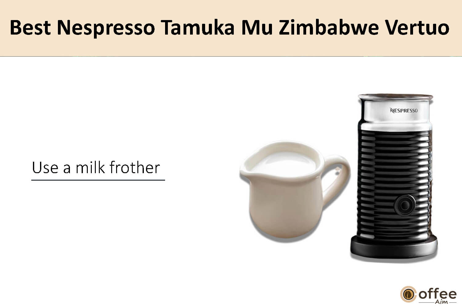 In this image, I elucidate the preparation instructions for crafting the finest Nespresso  Tamuka MU Zimbabwe Vertuo coffee pod.