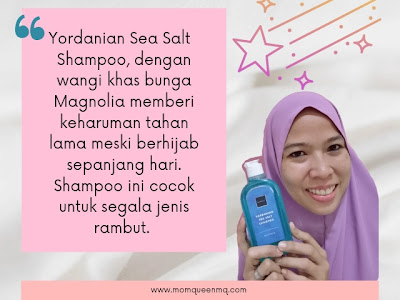 Yordanian sea salt shampoo