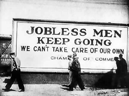 Image result for Great Depression hobos billboard