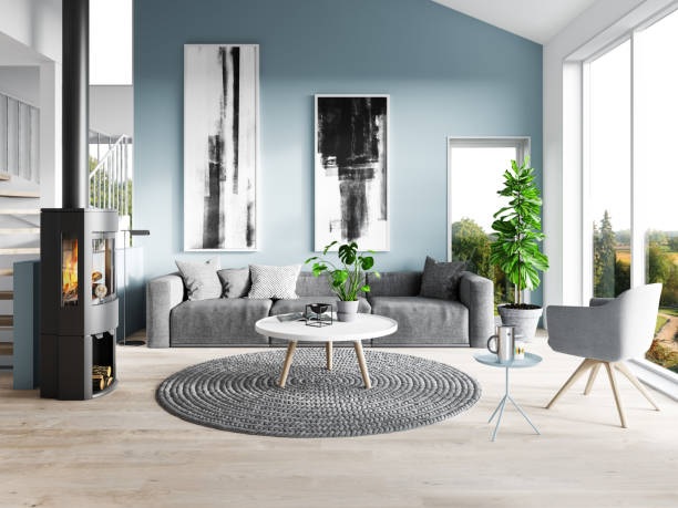 grey 4-seater sofa 