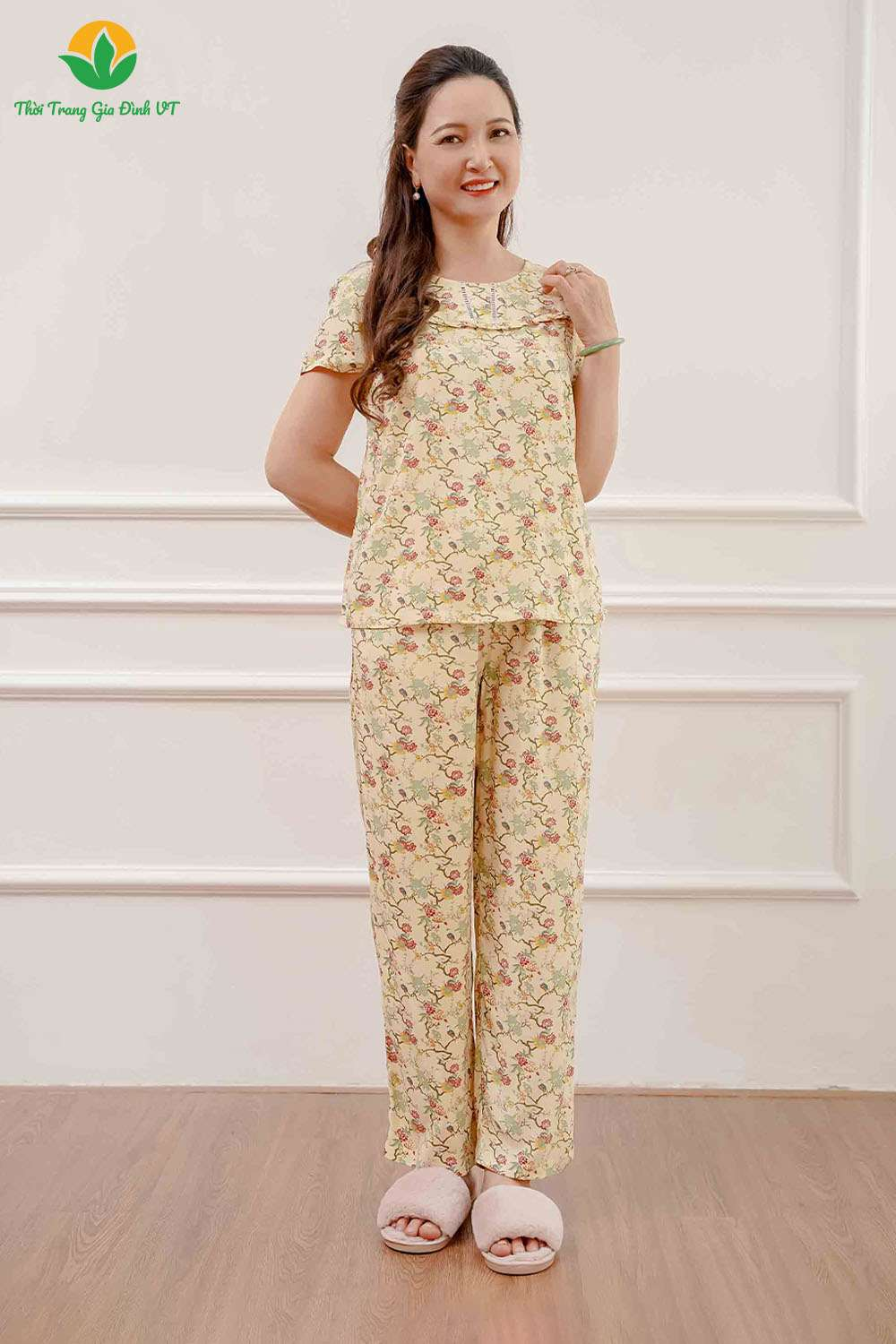 đồ bộ trung niên mặc nhà