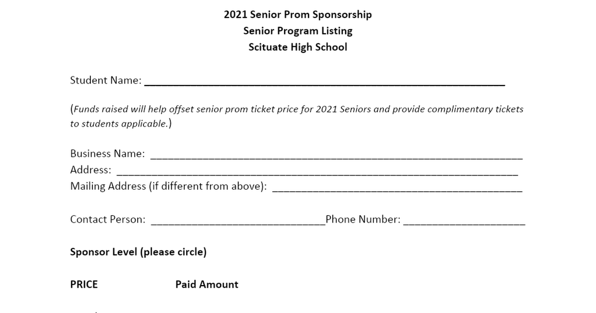 Senior Prom Sponsorship Form.docx