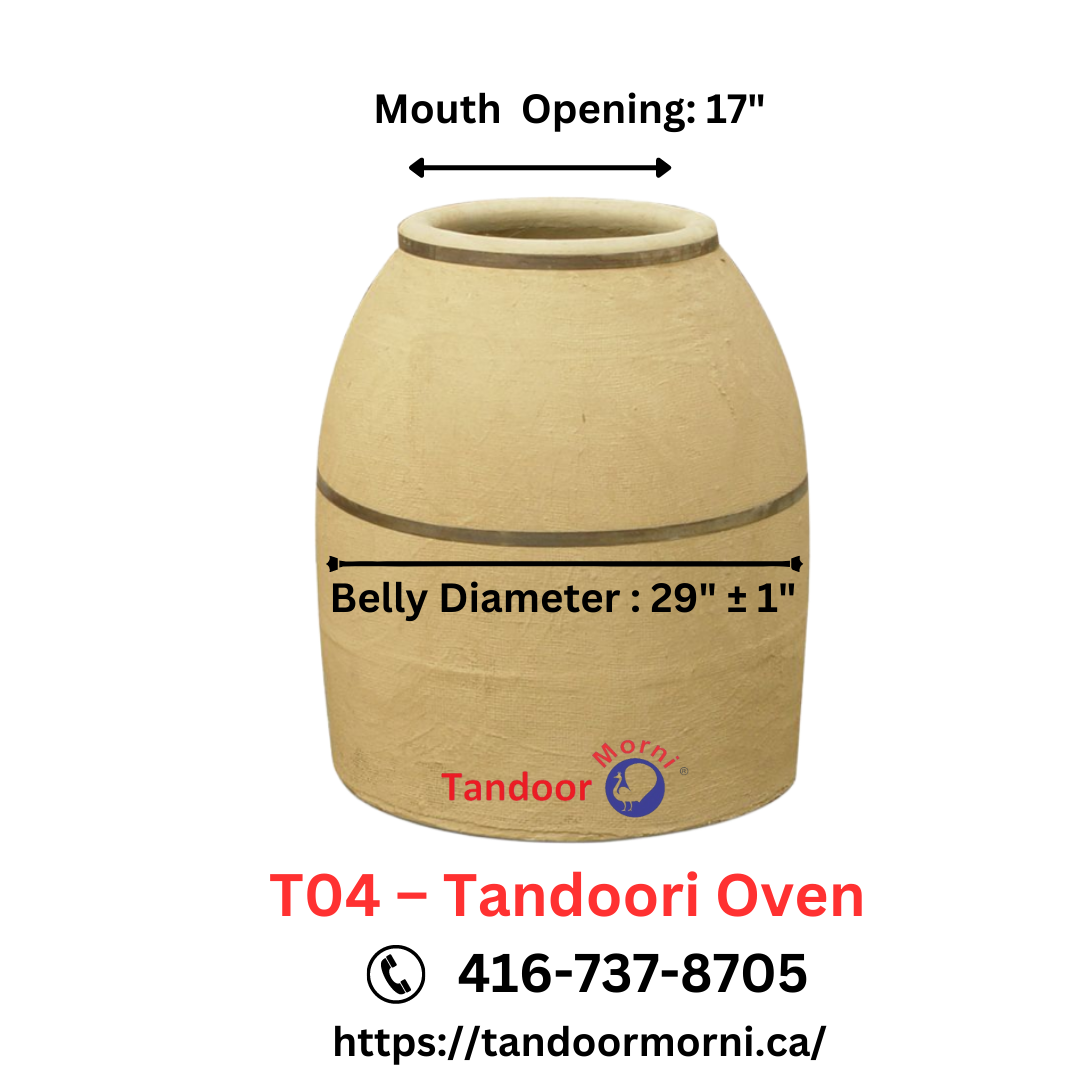 Traditional Tandoor Clay Pot for Cooking - Tandoori Oven