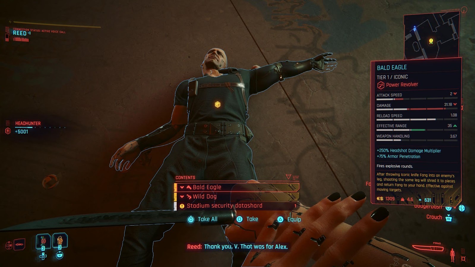 An in game image of the character Kurt Hansen from the game Cyberpunk 2077.