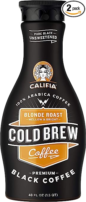48-ounce bottle of caramel coffee concentrate

