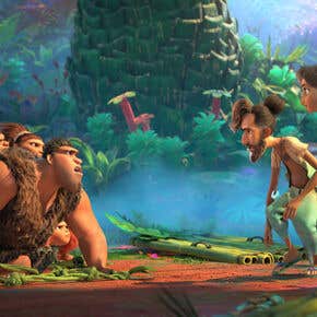 A scene from "The Croods: A New Age", 2020