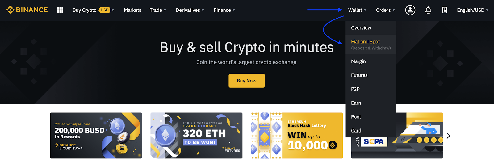 Binance - Wallet
