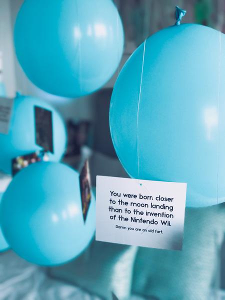 balloons, bedroom, birthday, blue, blue balloons, card, celebrate, celebration, close-up, color, conceptual, decor, decoration, design, facts, fun, hanging, happy birthday, indoors, mobilechallenge, party, pictures, string, surprise, symbol, text, Free Stock Photo