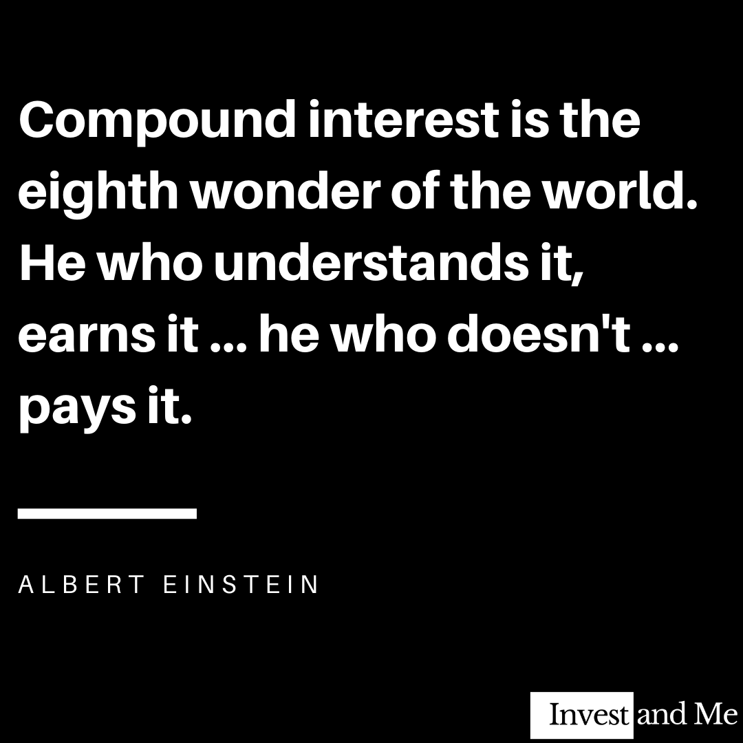 Compound interest Albert Einstein Quote