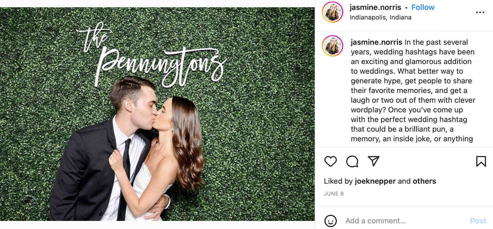are wedding hashtags still a thing
