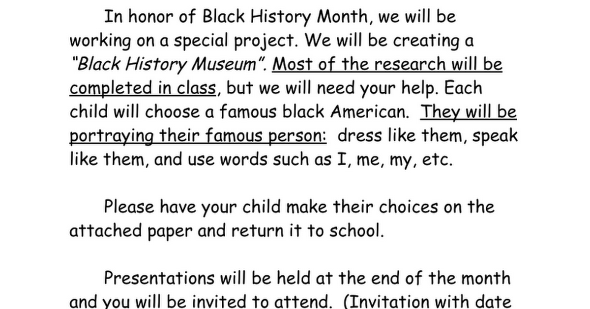 Black History Museum Letter_ Smith