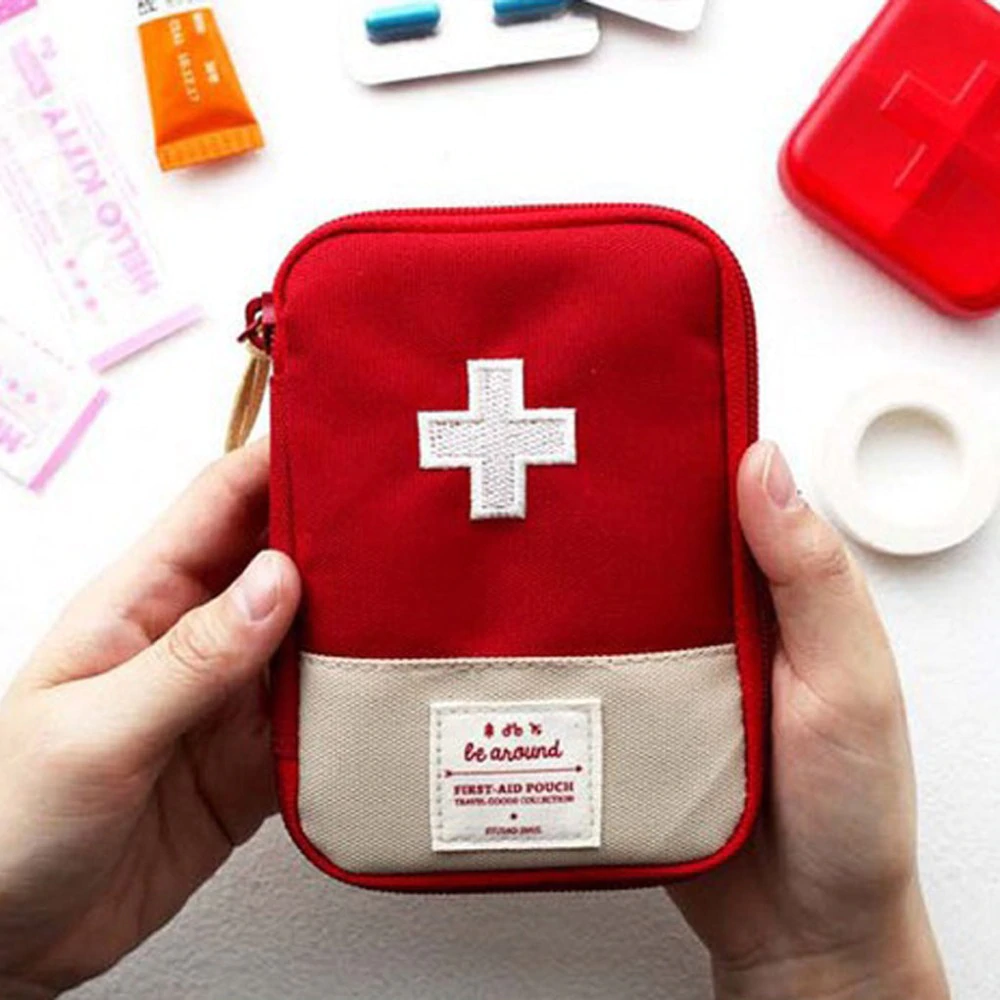 Portable Emergency First Aid Medicine Bag