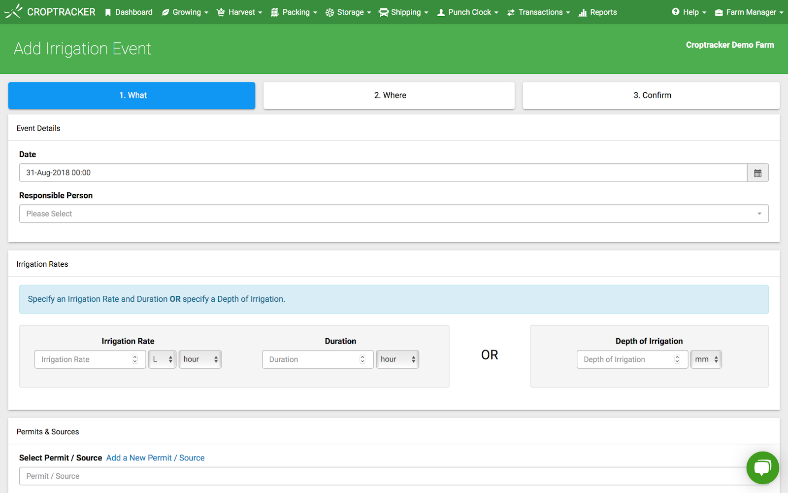 croptracker crop management software