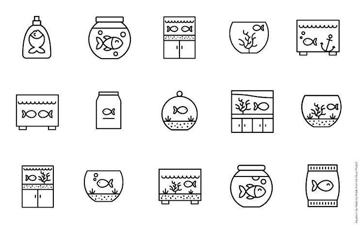 Aquarium by 'Made by Made' for Noun Project