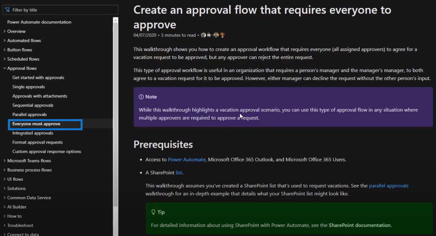 Power Automate Documentation