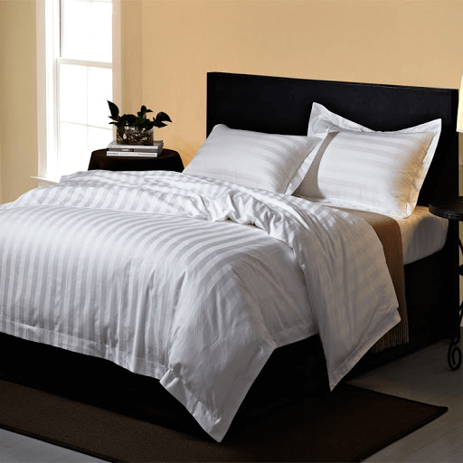 Drap giường màu trắng phù hợp với người mệnh Kim