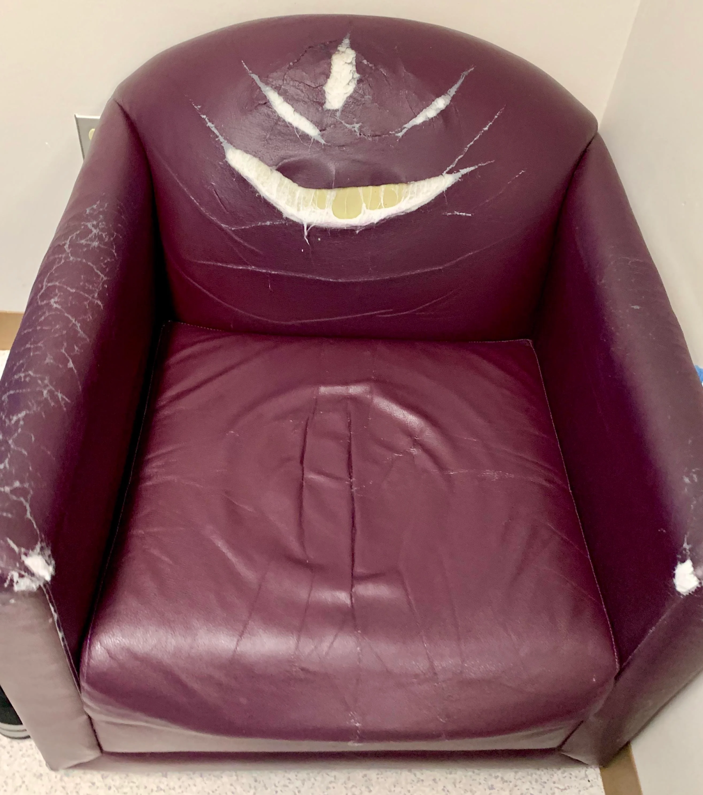 An evil chair