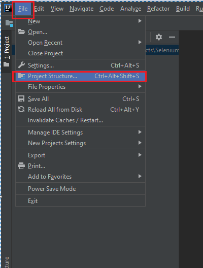 How to use IntelliJ IDE & Selenium Webdriver