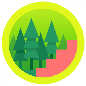 Fitbit Badges: Redwood Forest