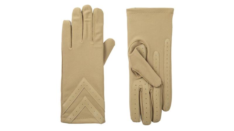 Isotoner Women's Chevron Spandex Gloves Image