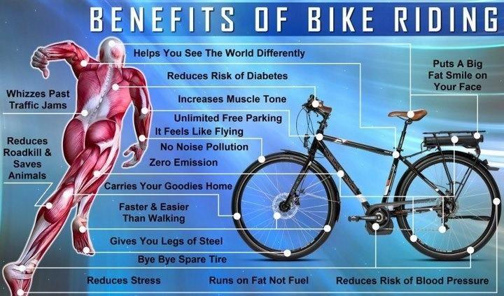 benefits of bike riding | Biking benefits, Bike riding benefits, Cycling  benefits