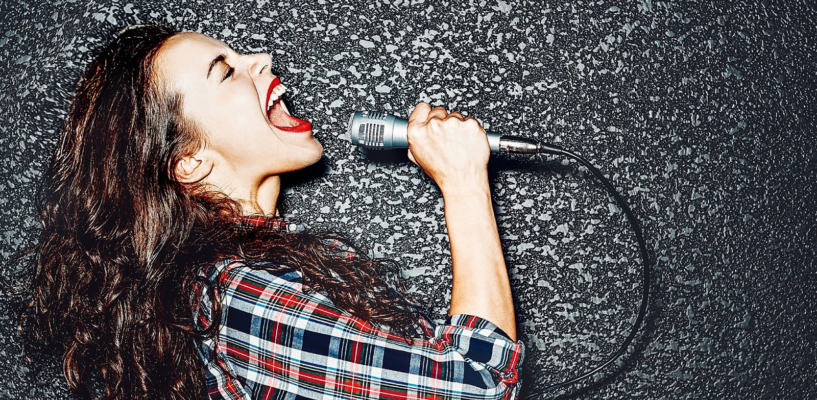 girl singing