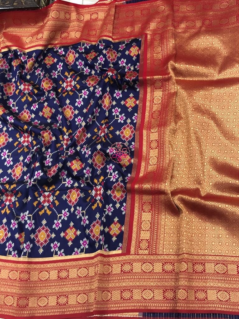 Traditional Banaras patola weaving sarees