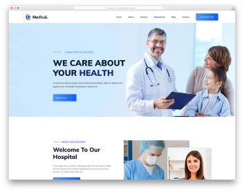 30 Best Medical Website Templates 2021 - Colorlib