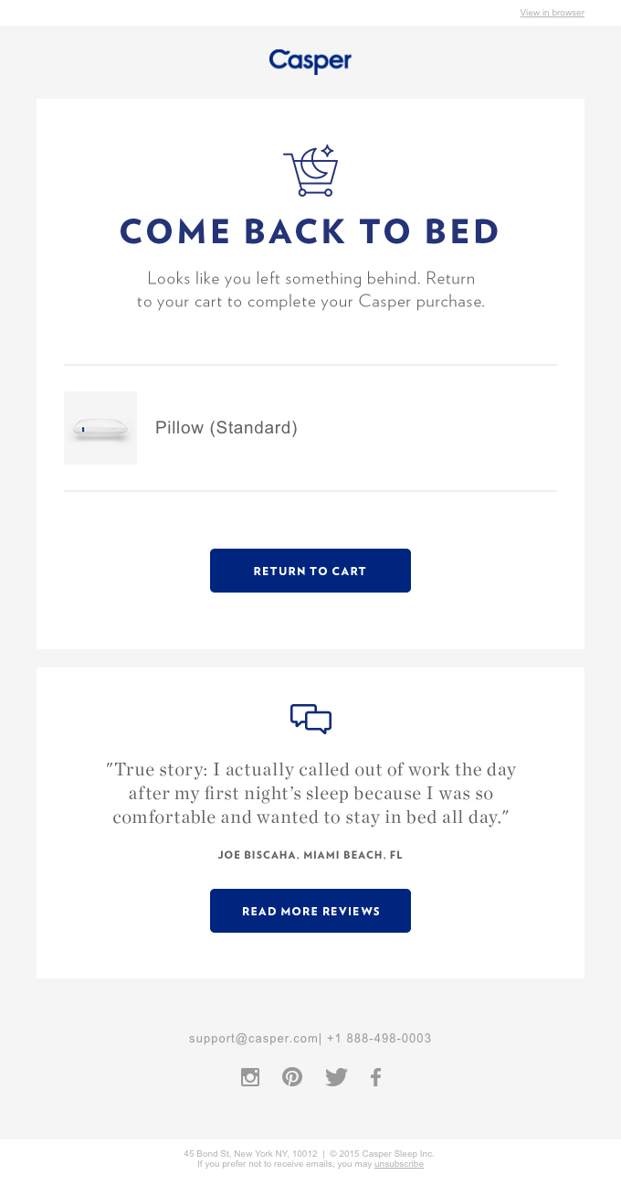 Follow Up Email Template