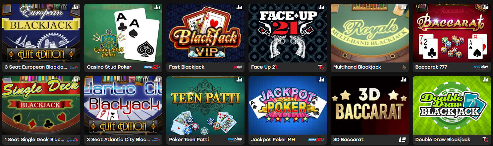 Casino en direct Fairspin