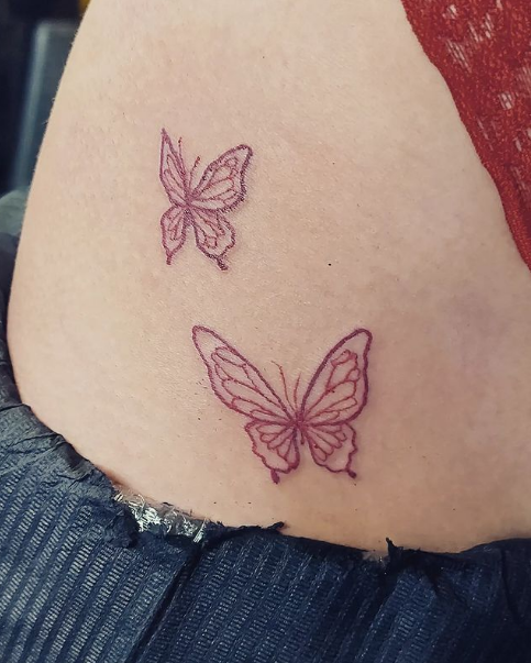 Beautiful Butterfly Tattoo