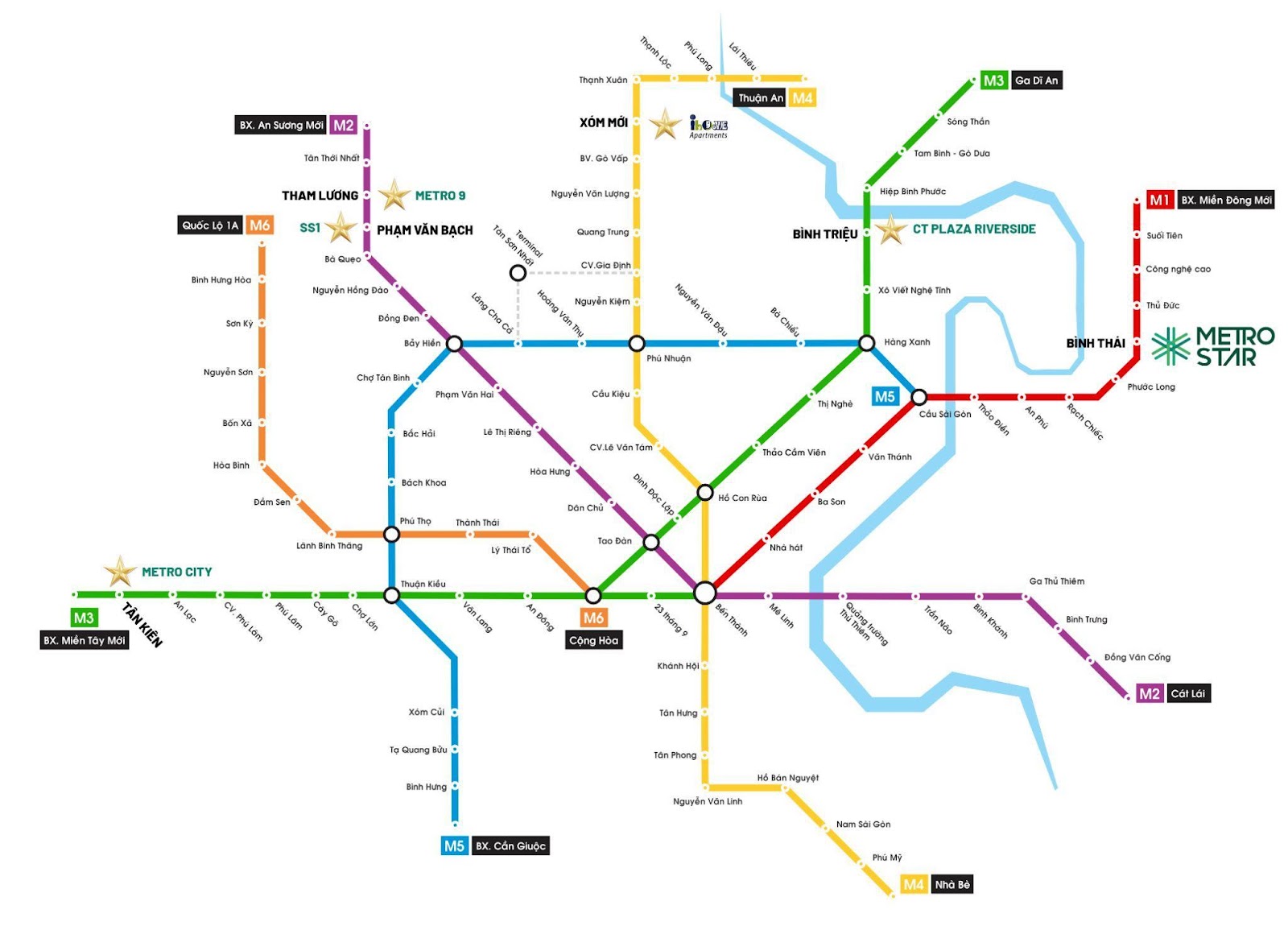 A map of a subway system

Description automatically generated