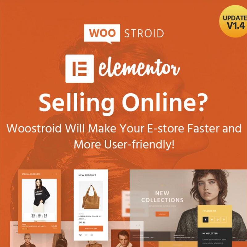 Woostroid2 - Objectif polyvalent du thème WooCommerce =