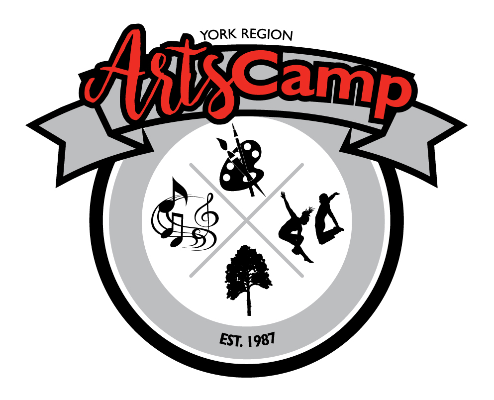 York Region District School Board Arts Camp Logo - Established 1987