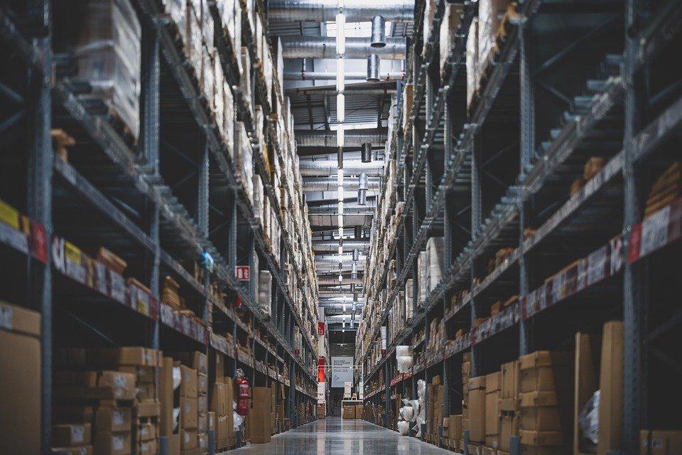 Store, Stacks, Shelves, Stock, Warehouse, Supermarket